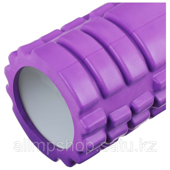 Ролик массажный Sangh, 45х14 см, цвет фиолетовый - фото 5 - id-p115013432