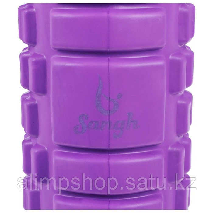 Ролик массажный Sangh, 45х14 см, цвет фиолетовый - фото 7 - id-p115013432