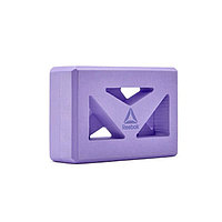 Кирпич для йоги с прорезями Reebok, цвет фиолетовый