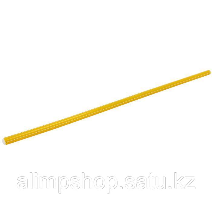 Палка гимнастическая 100 см, цвет красный Жёлтый, Жёлтый - фото 2 - id-p114740232