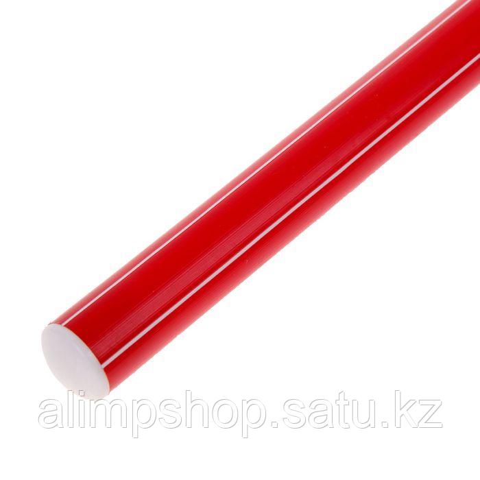 Палка гимнастическая 30 см, цвет голубой Красный, Красный - фото 1 - id-p115013481
