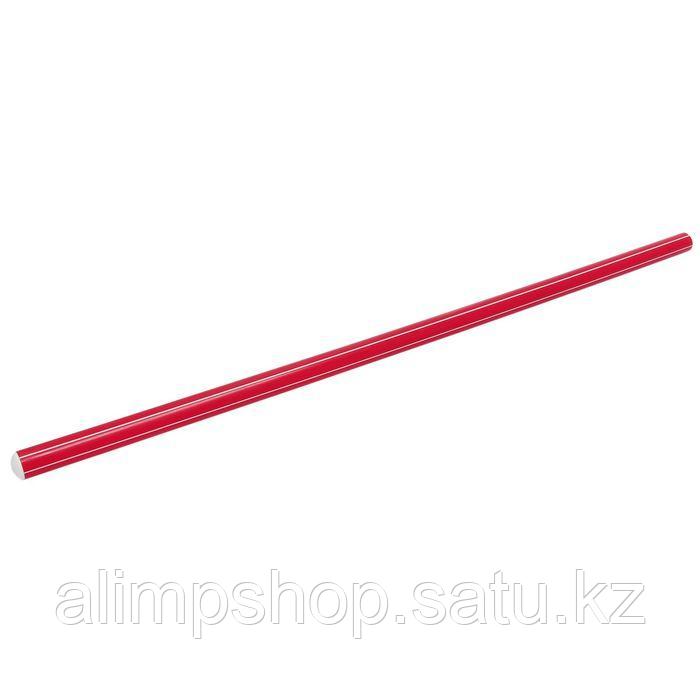 Палка гимнастическая 80 см, цвет красный - фото 2 - id-p115013496