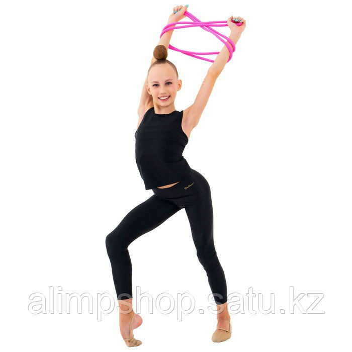 Скакалка гимнастическая утяжелённая Grace Dance, 3 м, 180 г, цвет Микс Неон Розовый, Розовый - фото 3 - id-p115013521
