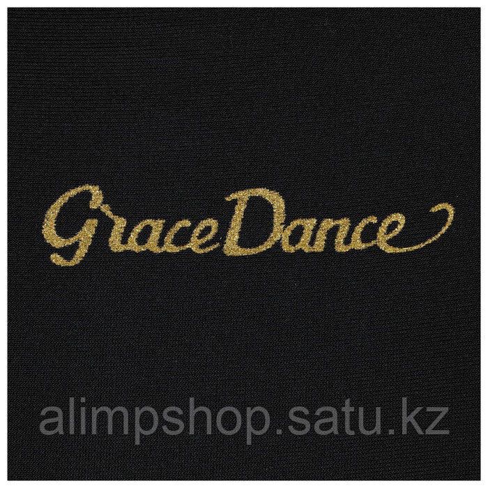 Топ-борцовка Grace Dance, удлинённый, р. 28,30,32,34 цвет чёрный - фото 9 - id-p115013654