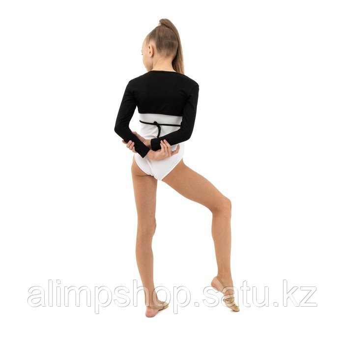 Болеро гимнастическое Grace Dance, р. 30, цвет чёрный - фото 6 - id-p115013673
