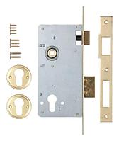 Врезной замок Kale Kilit 152/R (35мм) корпус (золото)