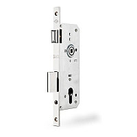 Врезной замок Kale Kilit 152/R (40мм) корпус (никель)