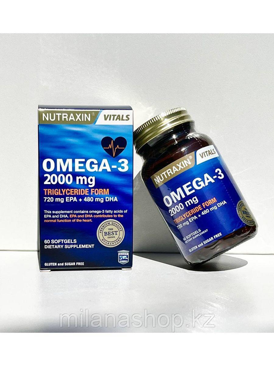 Nutraxin OMEGA-3 2000mg ( Омега-3 2000мг ) 60 капсул - фото 1 - id-p115013980