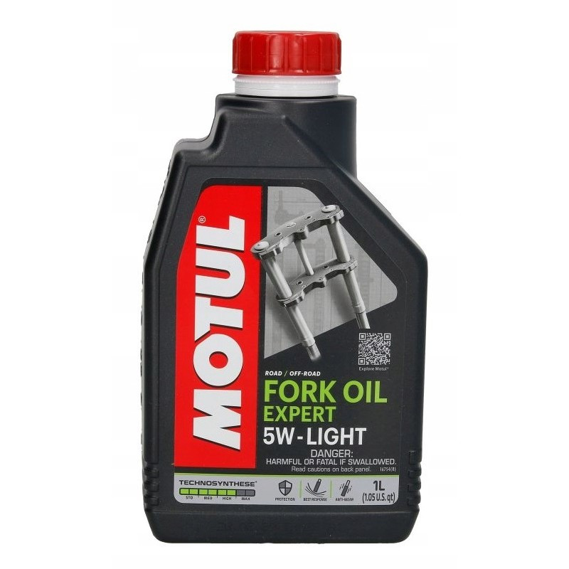 Вилочное масло  MOTUL FORK OIL FACTORY LINE LIGHT 5W -1л, фото 1