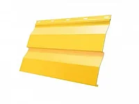 Металлосайдинг "Корабельная доска" 6 м, цвет желтый(1018)