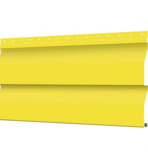 Металлосайдинг "Корабельная доска" 6 м, цвет желтый(1018) - фото 2 - id-p115014481