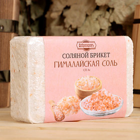 Соляной брикет "Гималайская соль", 1,35 кг "Добропаровъ"