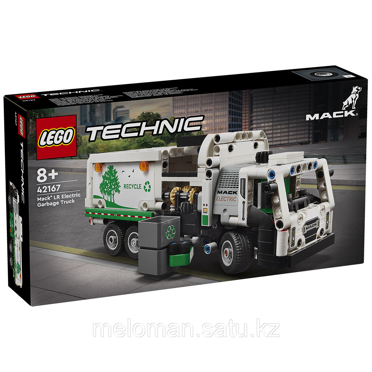 LEGO: Электрический мусоровоз Mack LR Technic 42167 - фото 3 - id-p114078907