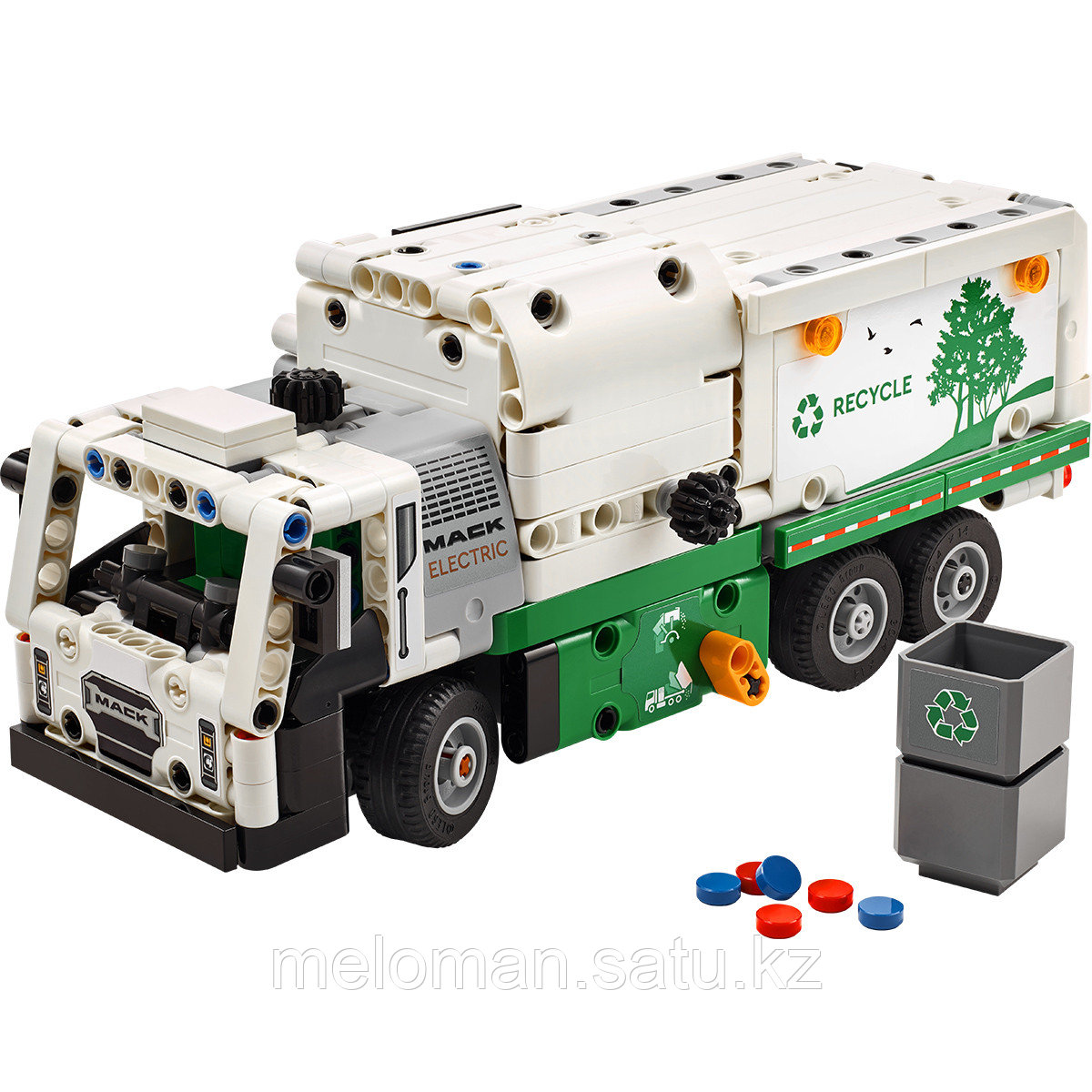 LEGO: Электрический мусоровоз Mack LR Technic 42167 - фото 9 - id-p114078907
