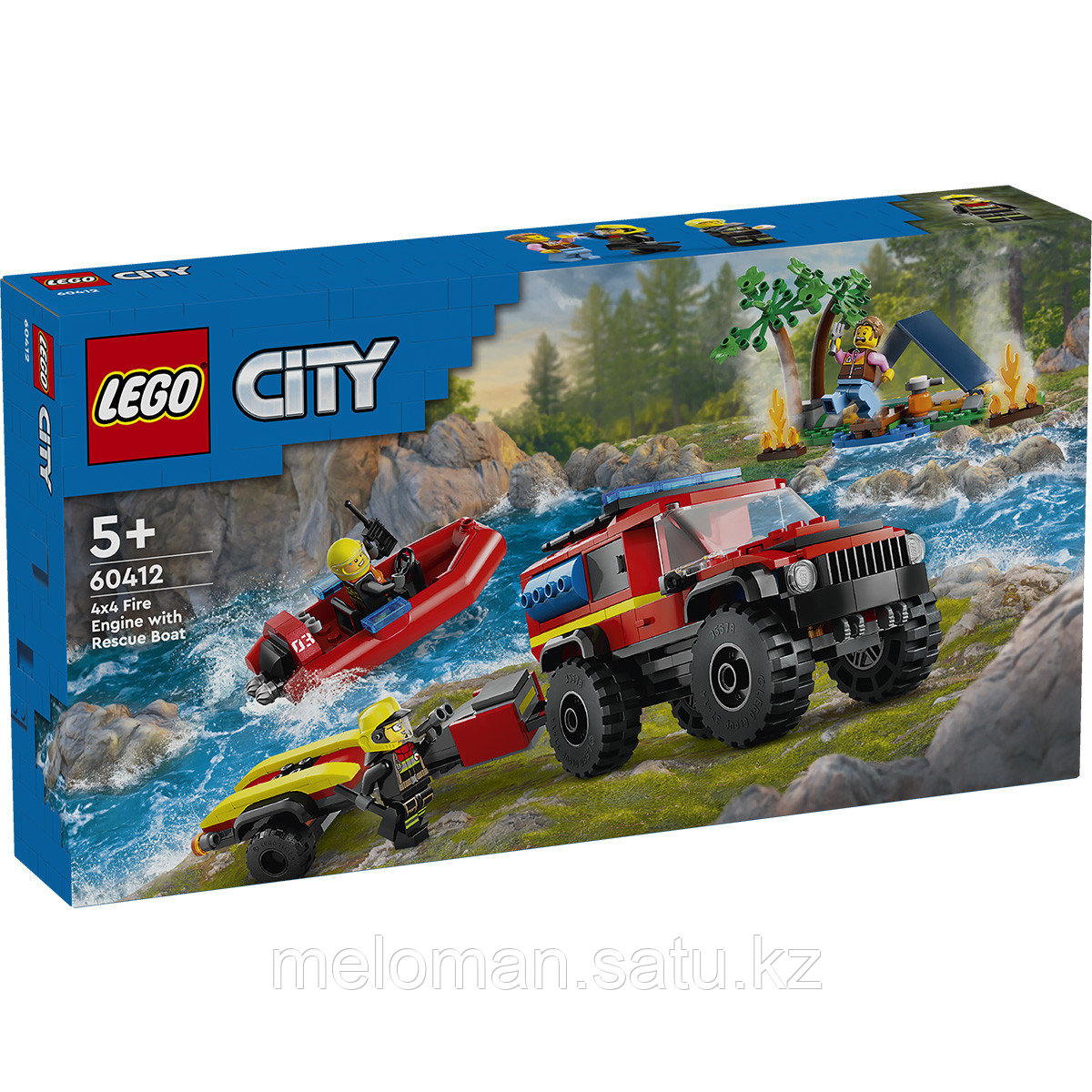LEGO: Пожарная машина со спасательным катером CITY 60412 - фото 3 - id-p114078935