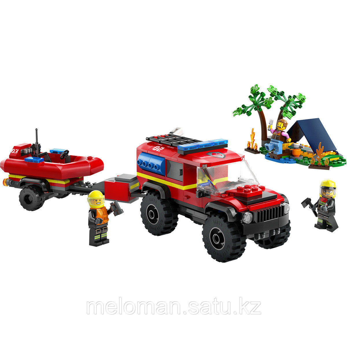 LEGO: Пожарная машина со спасательным катером CITY 60412 - фото 7 - id-p114078935