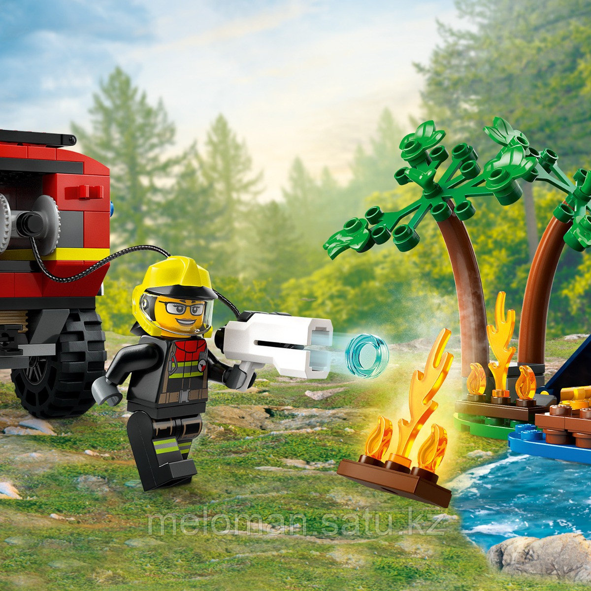 LEGO: Пожарная машина со спасательным катером CITY 60412 - фото 10 - id-p114078935