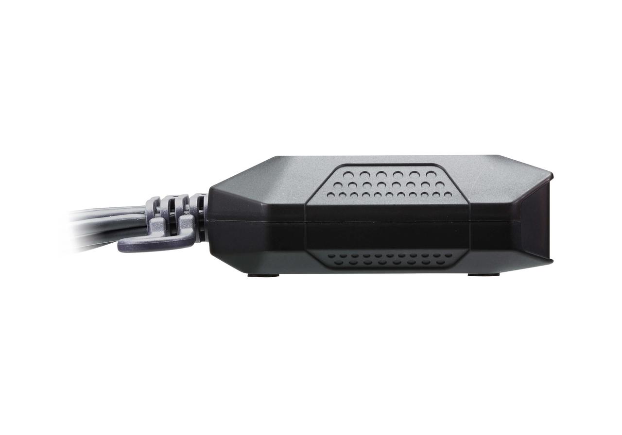 2-портовый KVM-переключатель с кабелем USB 4K HDMI и дистанционным переключателем портов CS22H ATEN - фото 3 - id-p115015733
