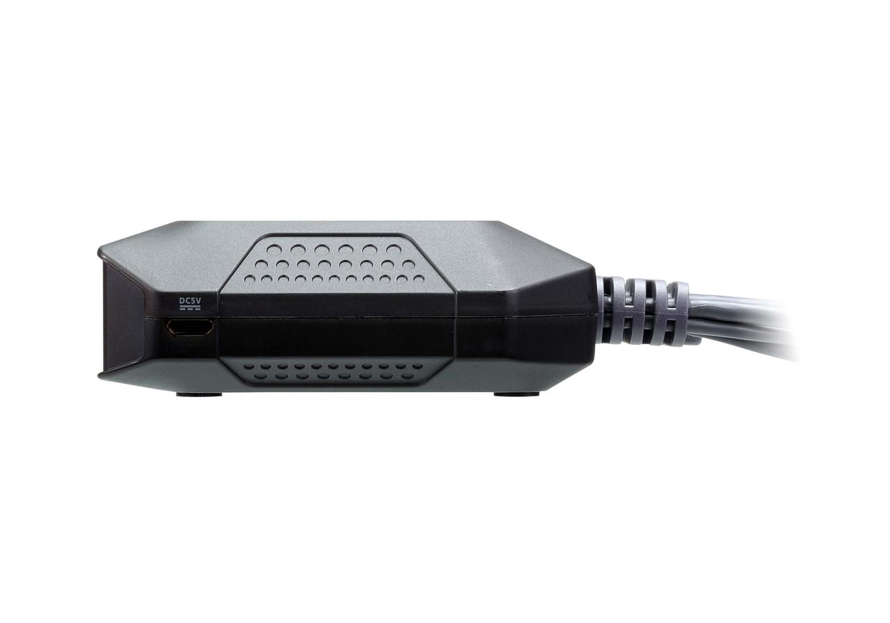 2-портовый KVM-переключатель с кабелем USB 4K HDMI и дистанционным переключателем портов CS22H ATEN - фото 4 - id-p115015733