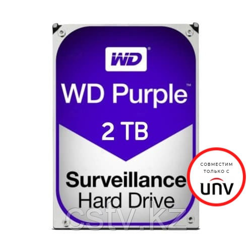 Жесткий диск  WD21PURX 2000 ГБ WD Purple
