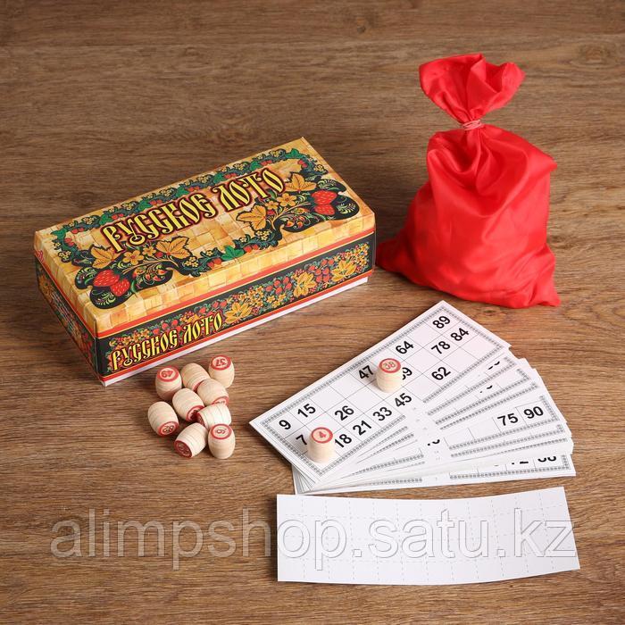 Русское лото, 24 карточки, в картонной упаковке - фото 1 - id-p115016909