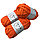 Трикотажная пряжа для ручного вязания оранжевый, фото 3