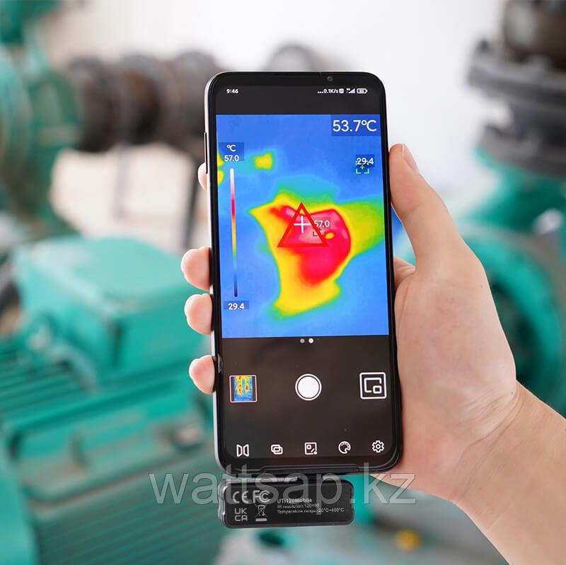 Тепловизор для смартфона UNI-T UTi120Mobile -20/+400°С ИК-разрешение 120х90 для Android - фото 4 - id-p115017438