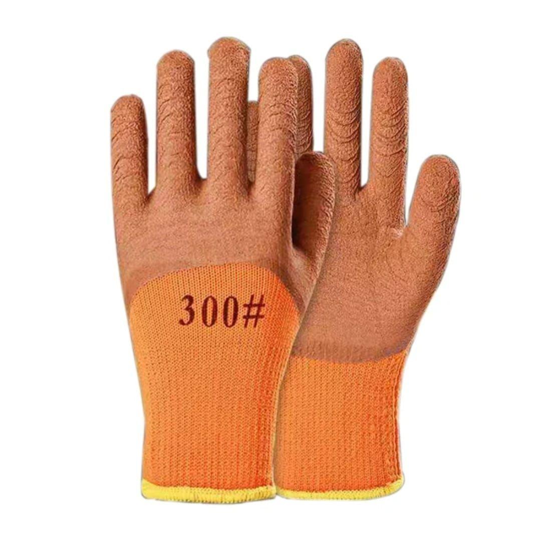 Перчатки #300 оранжевые оригинал - фото 3 - id-p115025096