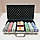 Набор для покера 300 Pc Poker Game Set с номиналом и голограммными фишками (в алюминиевом кейсе), фото 6