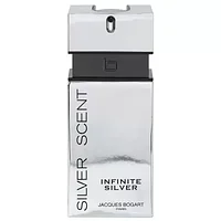 Jacques Bogart Silver Scent Infinite Silver туалетная вода Ваниль. Кедр. Лабданум и Пачули, Лист фиалки. Корица и Лимон, Фужерные.Восточные, 2021, 100 мл тестер, Мужской, Франция, Корень ириса. Цветок апельсина. Лаванда и Герань, Туалетная вода