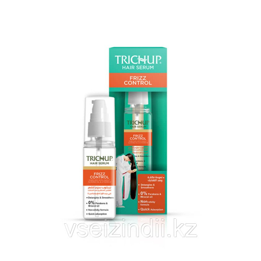 Сыворотка для волос Trichup разглаживающая Frizz Control Hair Serum 60мл