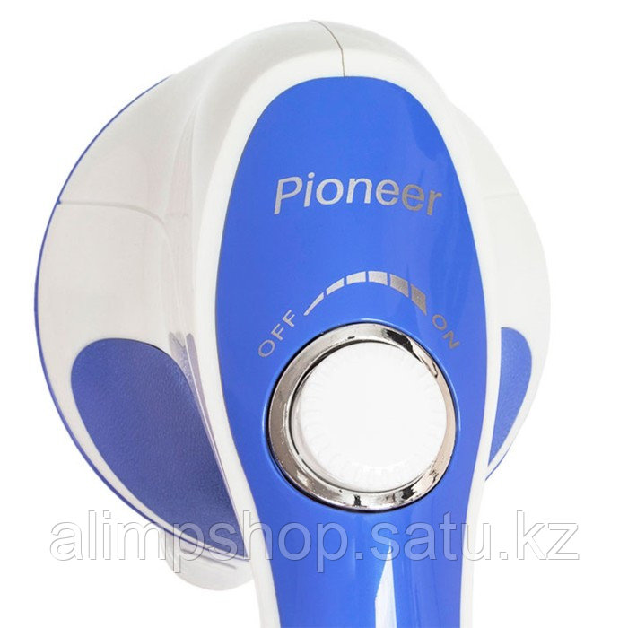Массажёр Pioneer PMH-020, 3 насадки, 240 В, синий - фото 4 - id-p114739343