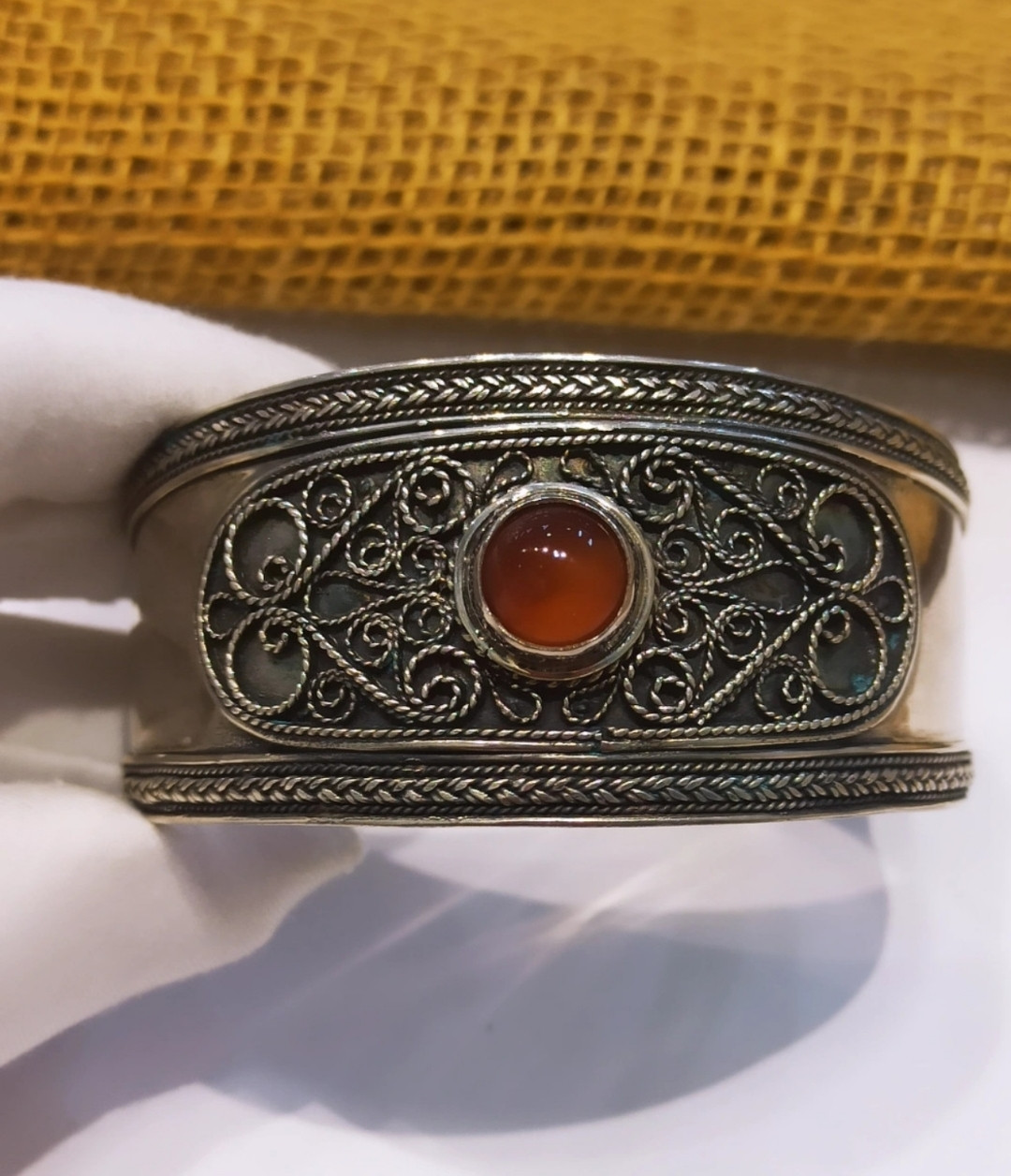 Браслет с сердоликом / 19-22 см ( пр. Абая 141 ), фото 1