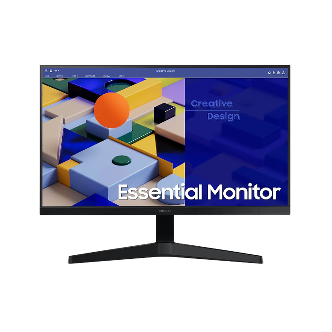 Samsung LS24C314EAIXCI Монитор Essential 24" IPS, 1920x1080, 16:9, HDMI, VGA, 5ms - фото 3 - id-p115051225