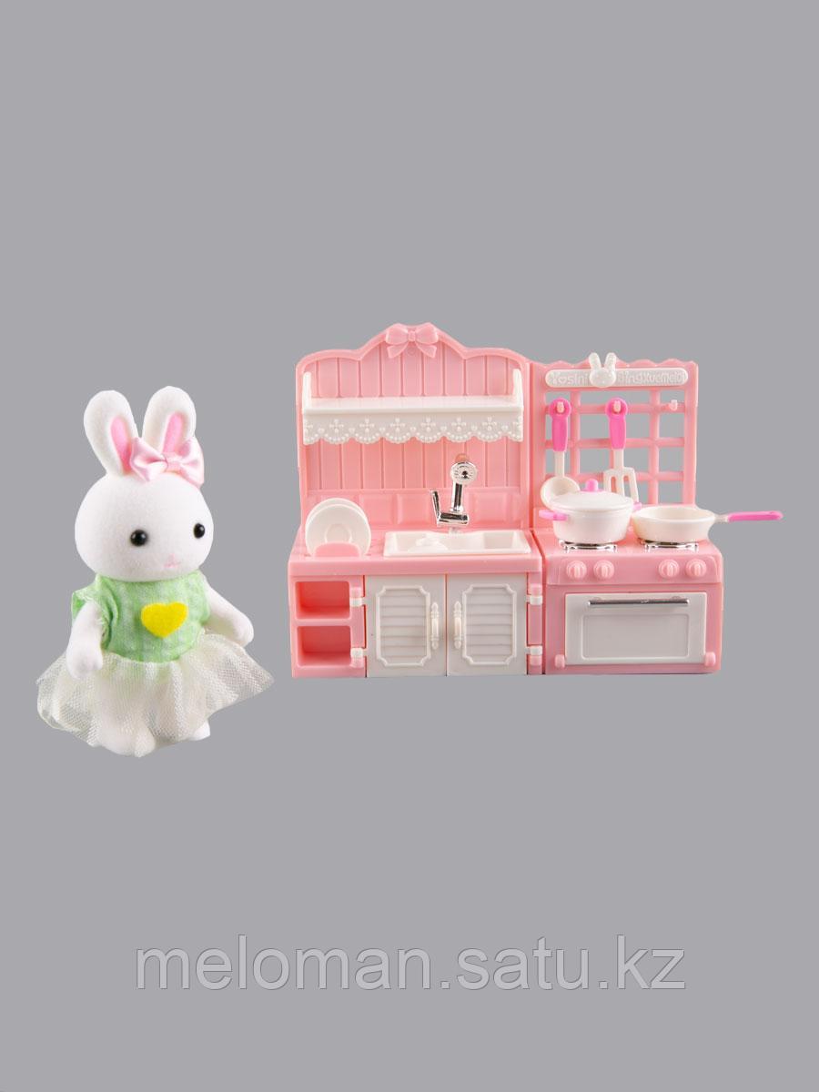 Dreamy: Игровой набор Кухня, зайка, игрушечная кухонная мебель, аксессуары - фото 4 - id-p115052084