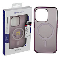 Чехол для Apple iPhone 15 Pro Max (6.7") back cover Face Design, Clear/Purple