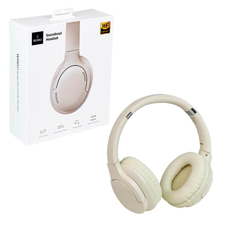 Bluetooth гарнитура Wiwu TD-02, Soundcool Headset, White
