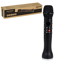 Микрофон караоке Bluetooth L-598, 9W, Black