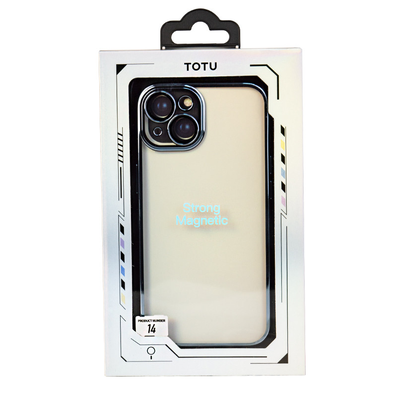 Чехол для Apple iPhone 14 (6.1*) back cover Totu, Soft Jane Series, TPU, Clear Blue