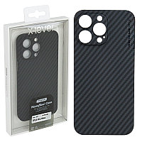 Чехол для Apple iPhone 14 Pro Max (6.7") back cover X-level, Nanofiber Case, MagSafe, Carbon, Back