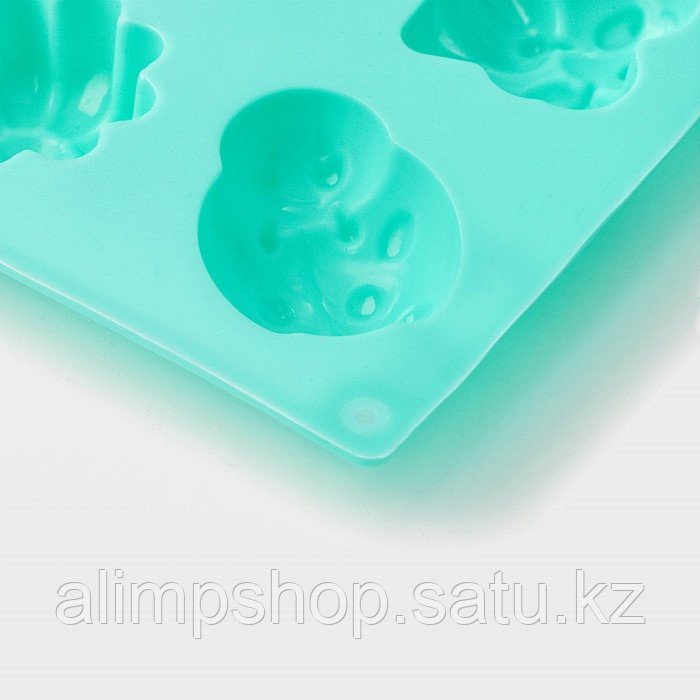 Форма силиконовая для выпечки Доляна «Пыльца», 29×17 см, 15 ячеек, цвет МИКС - фото 6 - id-p115053683