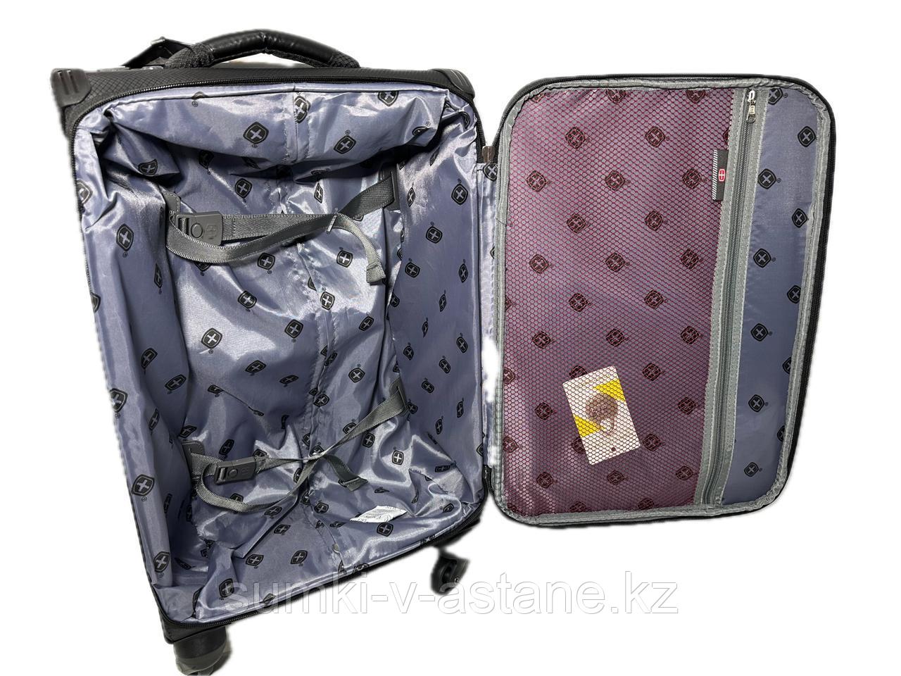 Дорожный чемодан "Wemge Sabre", облегчённый, текстиль, размер S, вес:1.9 kg. - фото 7 - id-p115056616