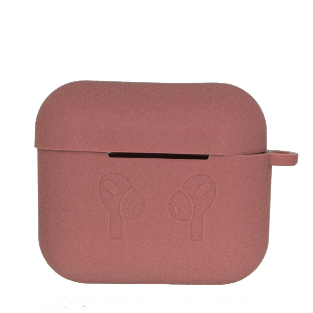 Чехол для Apple Airpods 3 Silicone Color Series TPU, OEM, Brown - фото 1 - id-p115054724