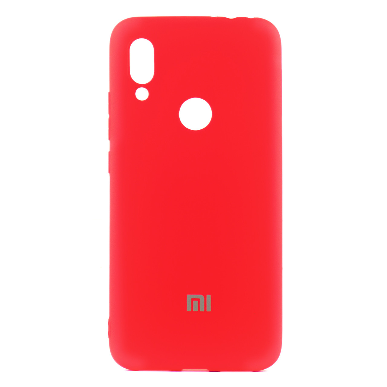 Чехол для Xiaomi Redmi 7 back cover TPU Color brand series, Red - фото 1 - id-p115020815