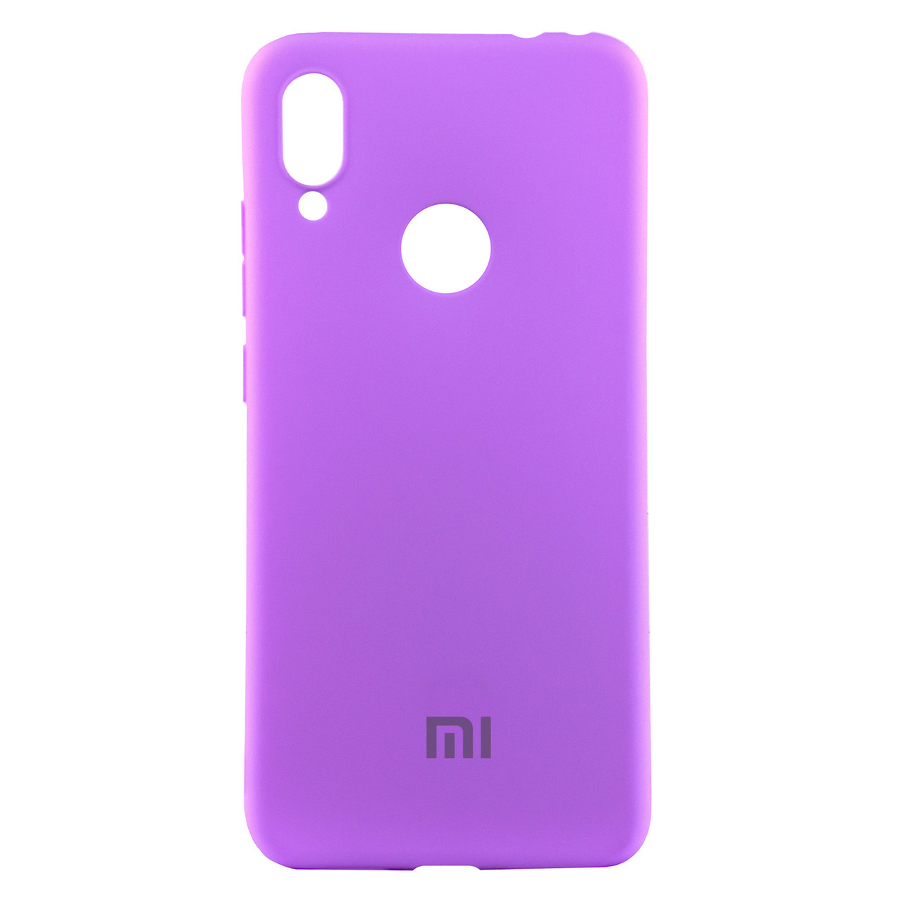 Чехол для Xiaomi Redmi 7 back cover TPU Color brand series, Purple - фото 1 - id-p115020816