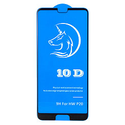 Защитное стекло Huawei P20 Erin 3D Full Glue frame 10D+ OEM (CU), Black