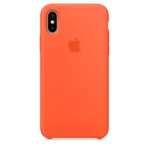 Чехол для Apple iPhone X back cover Hoco Pure Series Protective Case Apricot Orange