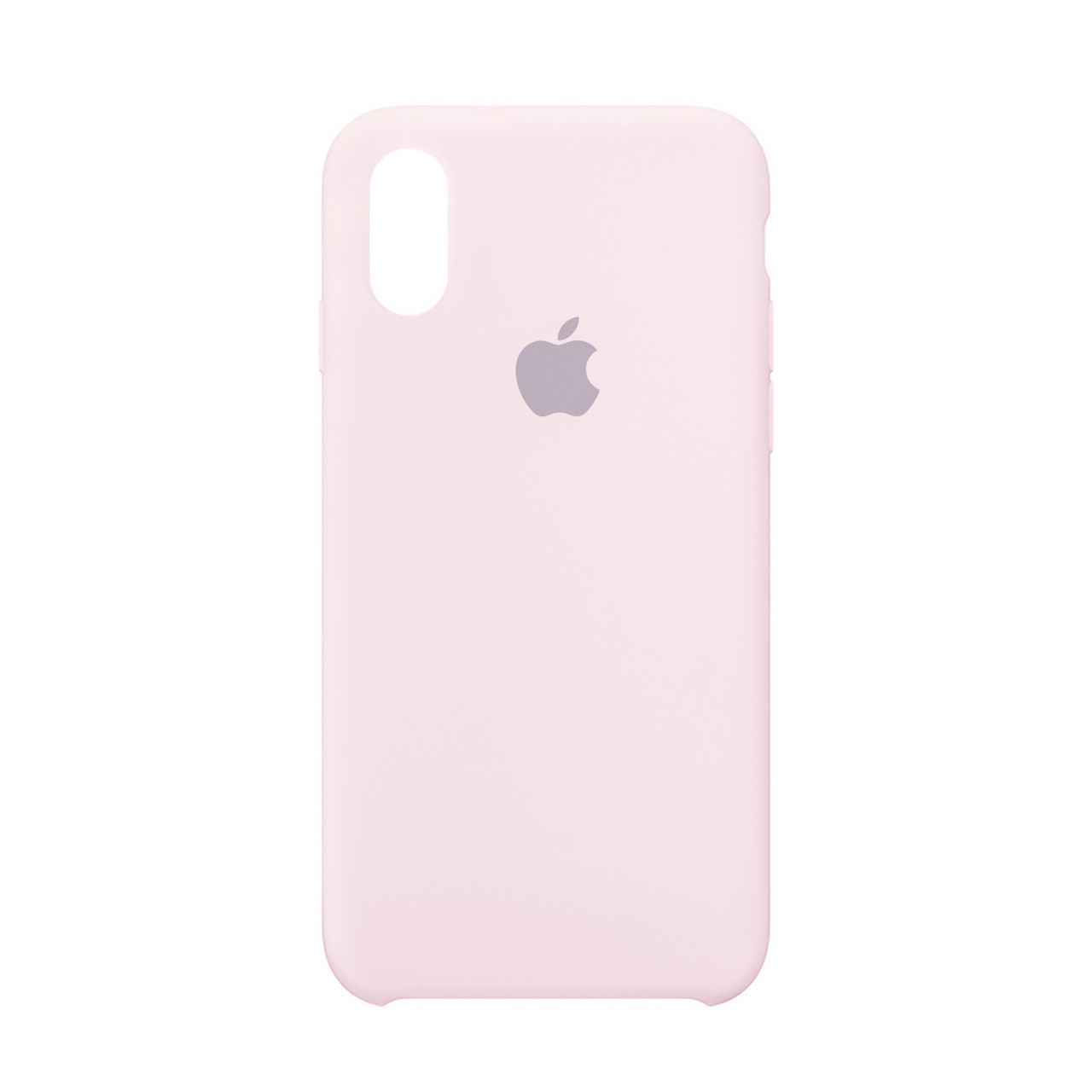 Чехол для Apple iPhone XS back cover Silicone Case Copy, Powder - фото 1 - id-p115049535