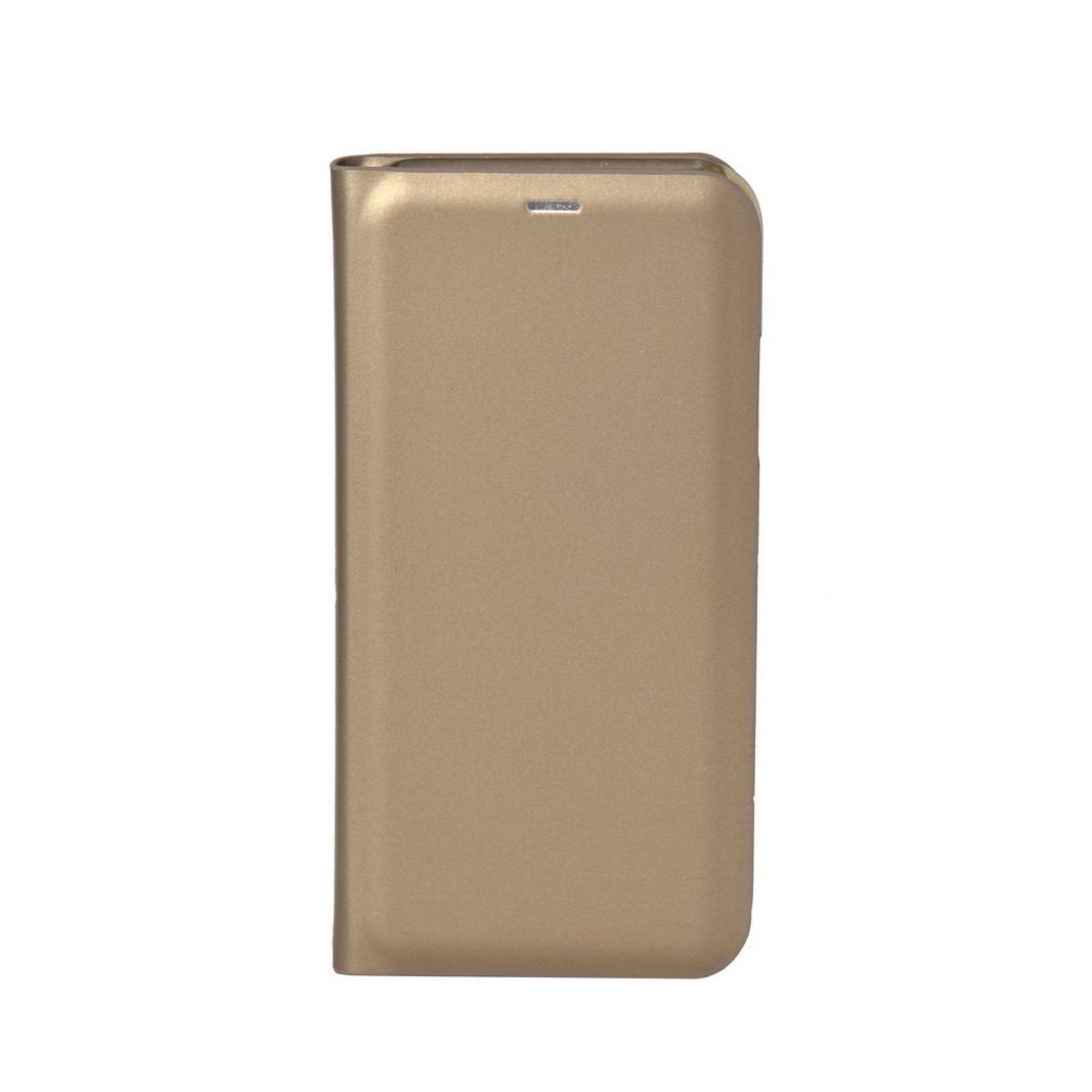 Чехол для Apple iPhone X book cover Clear View Standing Cover Gold - фото 1 - id-p115053850