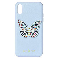 Чехол для Apple iPhone XR (6.1*) back cover Janesper Butterfly Blue